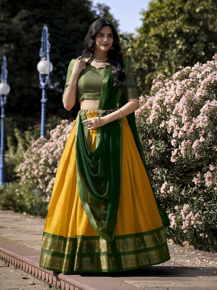 LOOKNBOOK ART – Lehenga Choli Set With Dupatta
