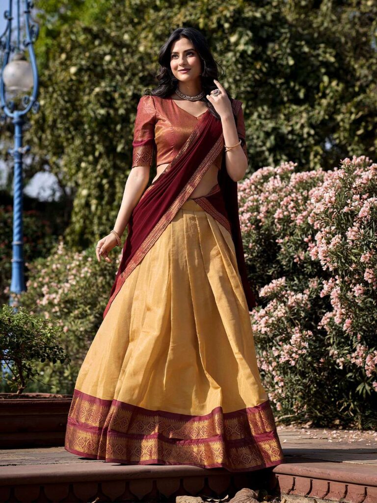 LOOKNBOOK ART – Lehenga Choli Set With Dupatta