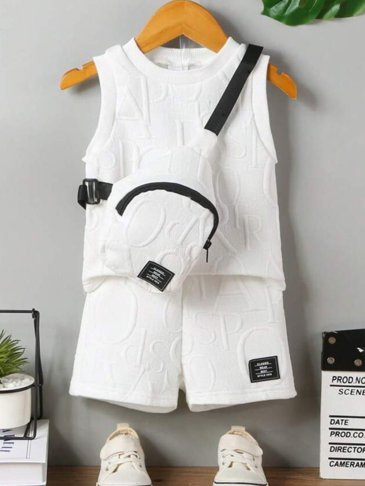 FAHAD CREATIONS – Kids Self Design Clothing Set (Girls)