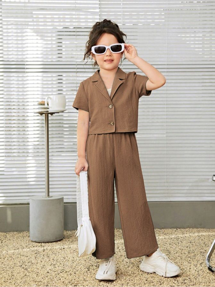 PAGHDAL BROTHER – Girls Self Design Clothing Set (Girls)