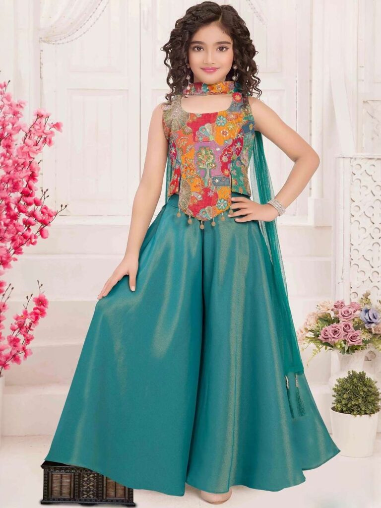 UFB – Girls Embroidered Kurta Set
