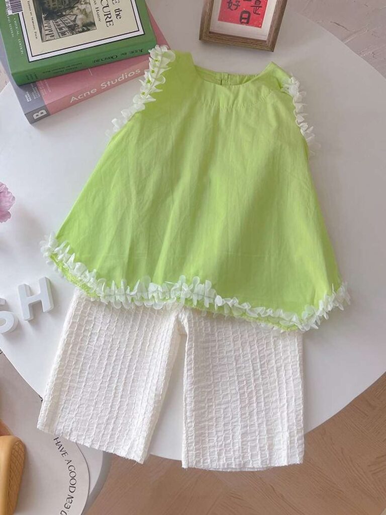 YK – Girls Round Neck Clothing Set (Girls)