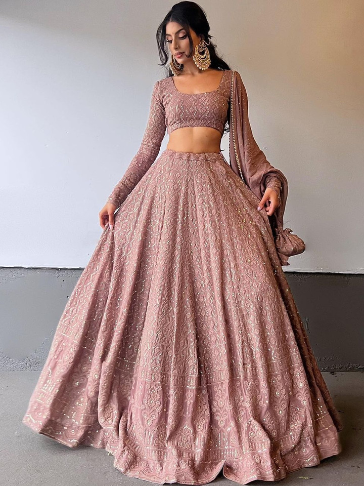 JIHU CULTURE – Lehenga Blouse With Dupatta