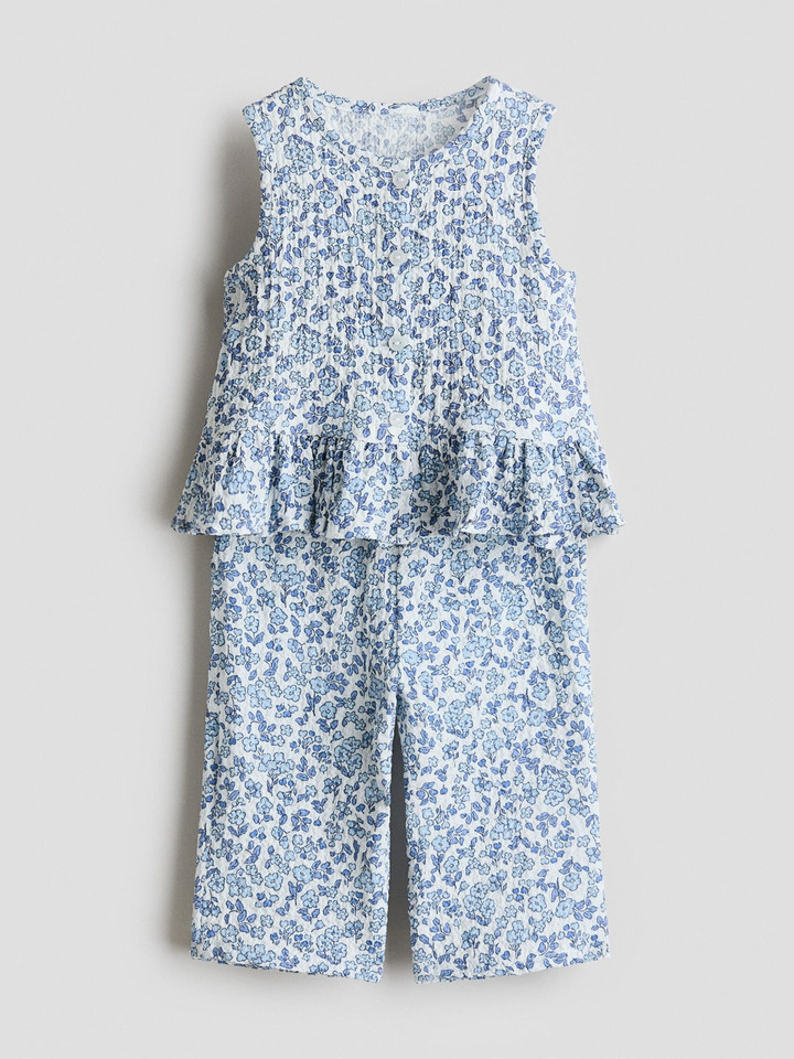 H&M – 2-Piece Seersucker Set (Girls)