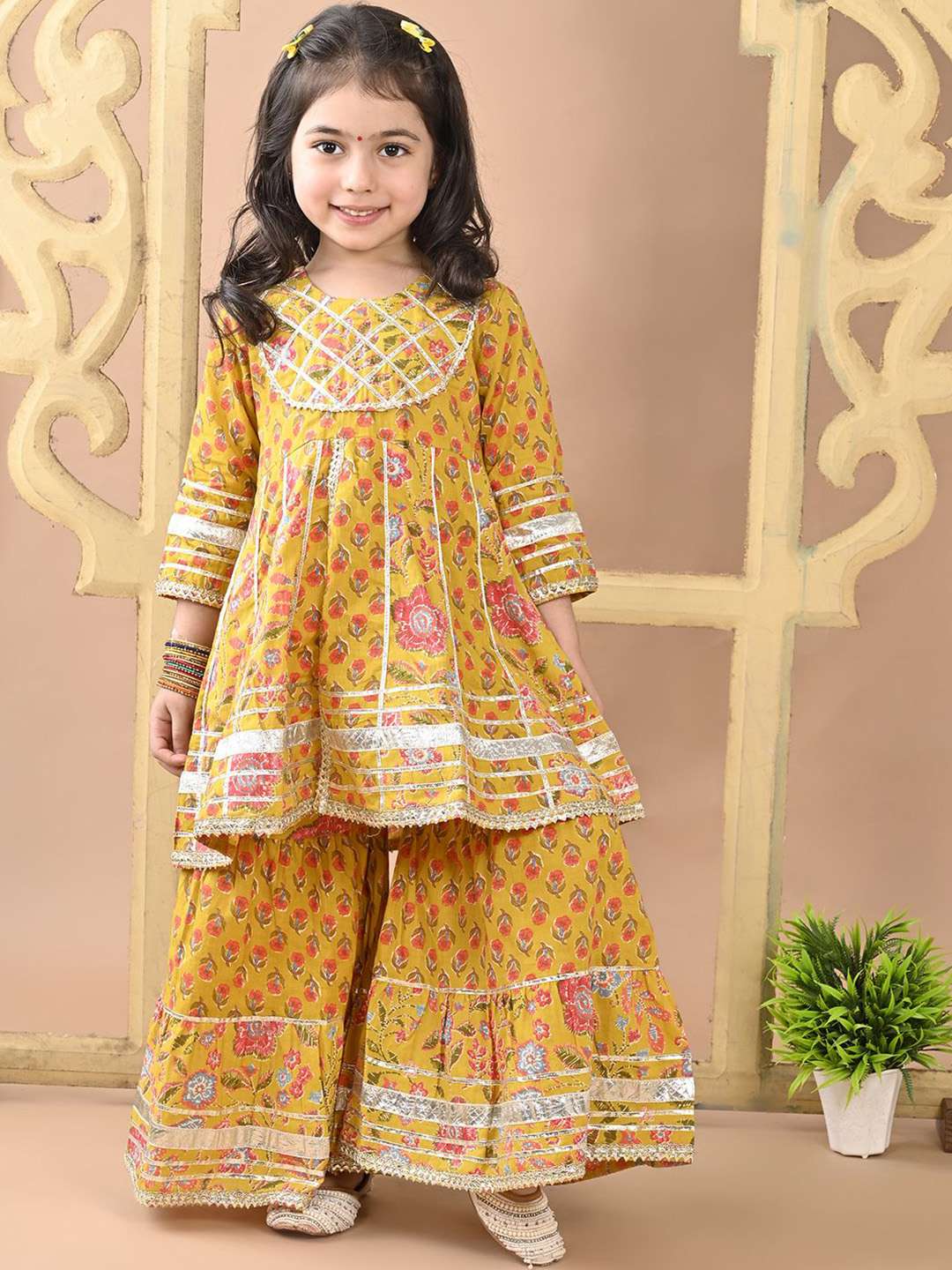 KALINI – Women Printed Kurta with Trousers With Dupatta