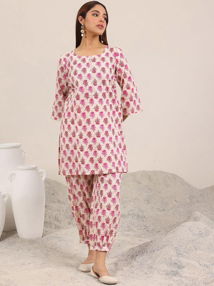 Libas – Tunic With Trousers Co-Ords (Co-ord Set)