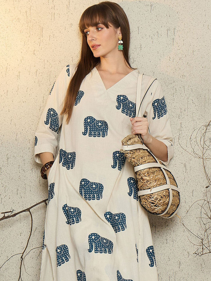 Indo Era – Women Printed Co-Ords (Co-ord Set)